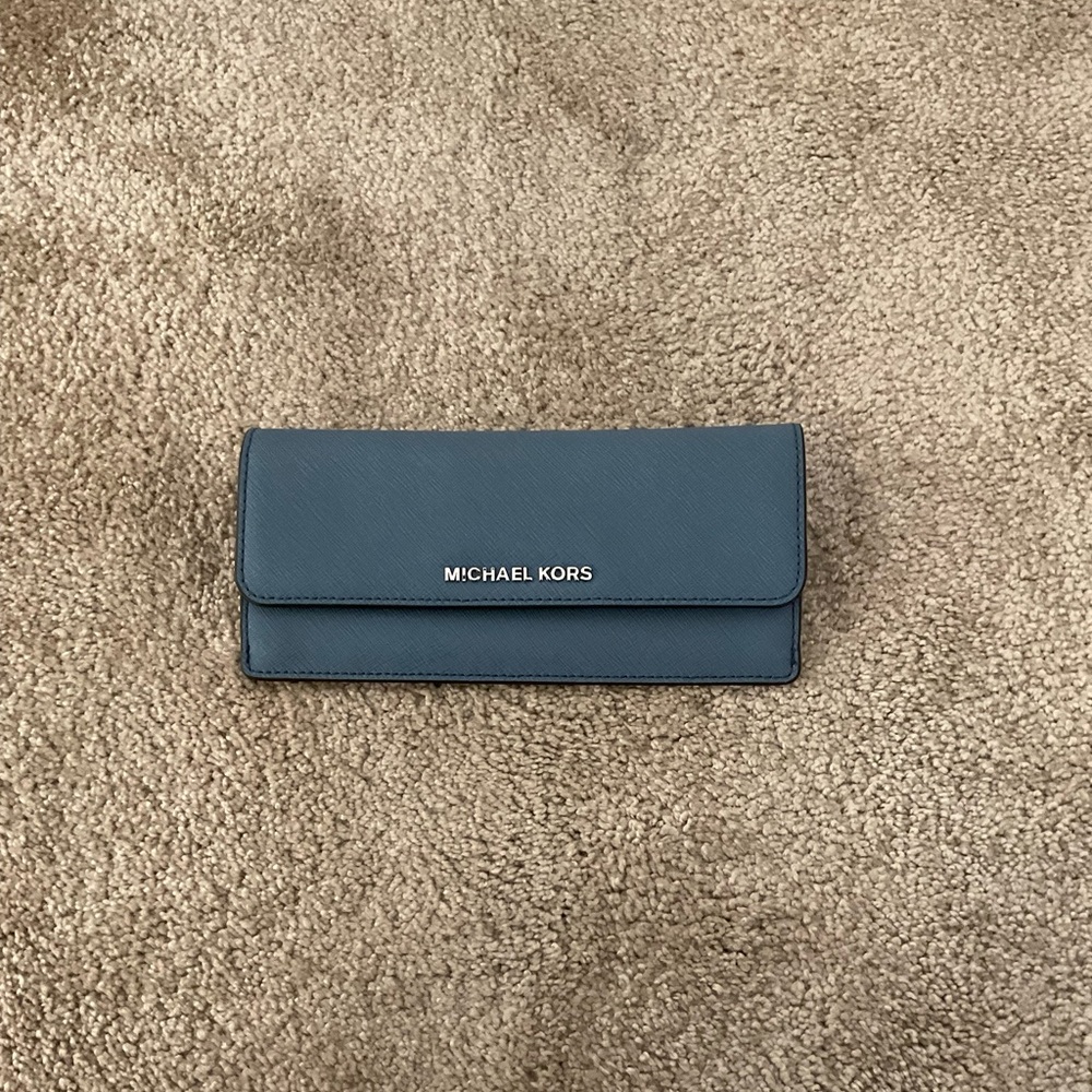 Michael Kors Teal Wallet